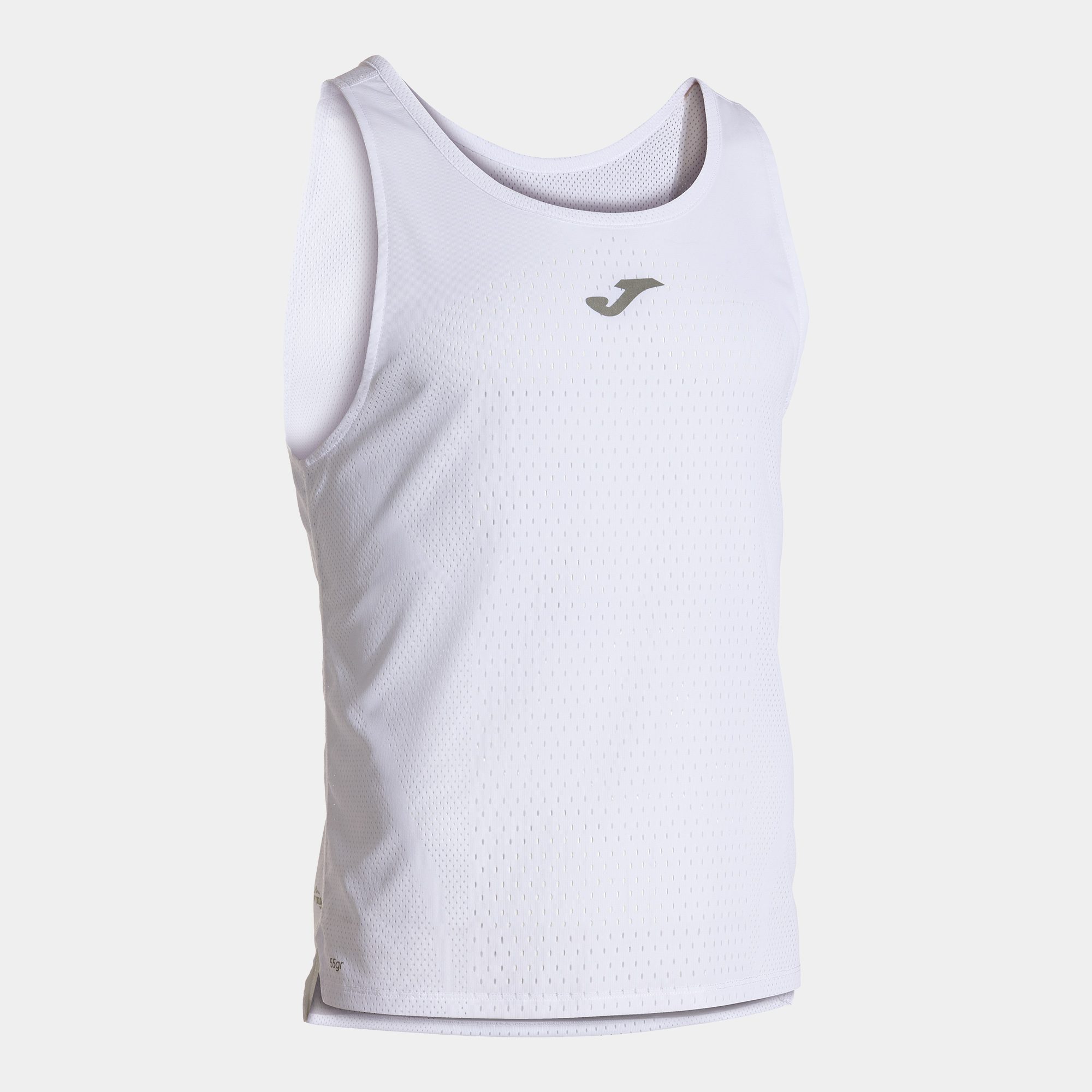 Camiseta JOMA tirantes hombre Marathon II blanco