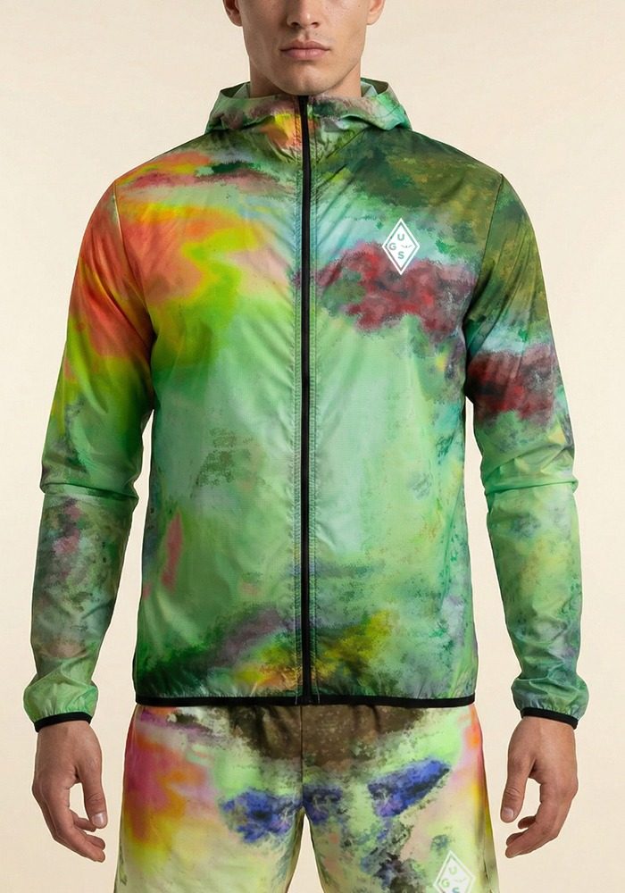 Cortavientos para Hombre UGS 26 de Uglow Color 3 Beig/Amarillo
